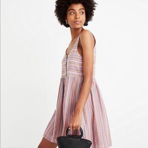 Madewell Striped Button down dress